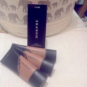 3 x Morphe fluidity full coverage foundation in shade F4.60